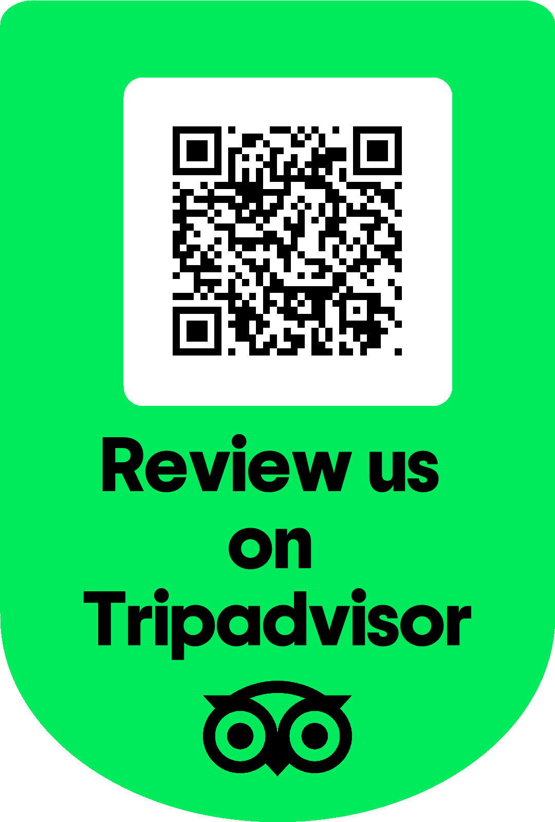 QR code linking to the Dlamini 4 Africa Tours & Safaris review page on TripAdvisor